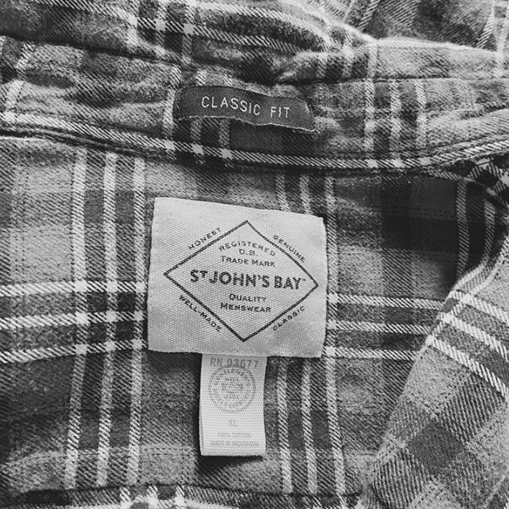 Flannel button down - Picture 2 of 2